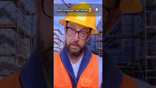 Work Smarter, Not Harder👷💯💡 #workers #construction #work #smart #job #viralvideo #shorts