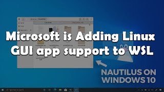 Winodws 10 Latest Update |Microsoft is Adding Linux GUI app support to WSL | Techni Kennady |