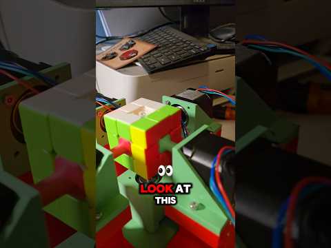 PROGRESS !@!@!@#!!! #3dprinting #robotics #arduino #coding #programming #engineering #rubikscube