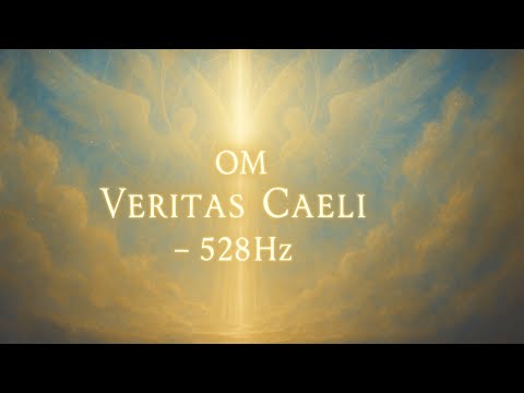 "OM Veritas Caeli" with the healing frequency of 528Hz, the Frequency of Love and Transformation.