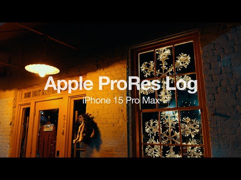 iPhone 15 Pro Max Cinematic Video | 4K ProRes Log | Winter in Savannah