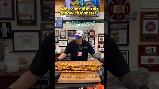 Who can finish this sandwich monster? Best sandwich at New Jersey #bestfood #sandwich #newjerseyfood