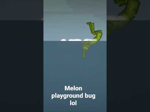 Melon swims like this!!?