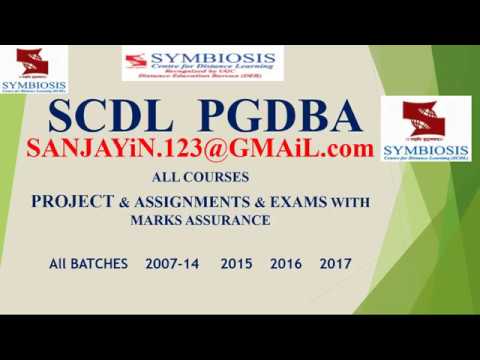 Download SCDL Assignments Sample Papers Projects 2017 2018 2019