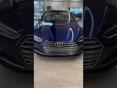 2019 AUDI S5 TECHNIK CONVERTIBLE !! QUATTRO ! Beautiful blue Colour !! Beast mode on