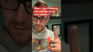 What is the difference between functions and relations? #shorts #functions #math