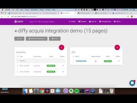 Diffy Acquia Cloud Hooks