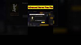 free fire advance server all items in 1 diamond 💎 #shorts #viral