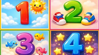 Learn Numbers 1 to 10 | Counting with Objects | Numbers for Toddlers & Kids