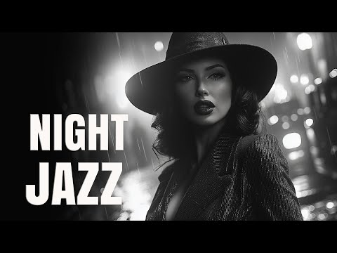 Atmospheric Chicago Dark Jazz Rainy Night City Streets Cinematic Music Background