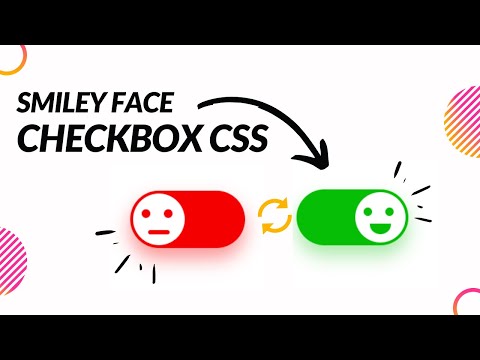 Smiley Face Check box | CSS Animation Effects