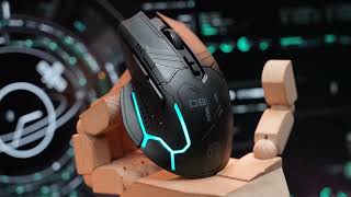 The new PG9 wired mouse boasts intelligent AI design #ai  #gamingmouse   #techlovers  #nextgentech