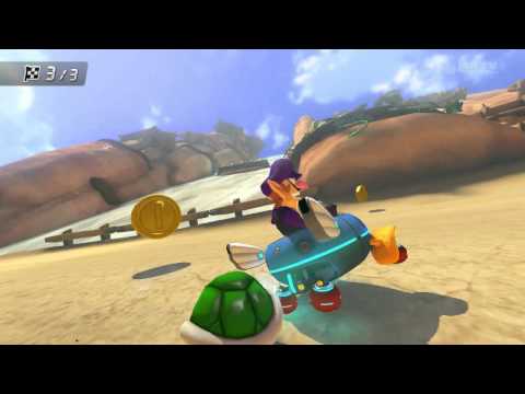 Wii U - Mario Kart 8 - Shy Guy Falls