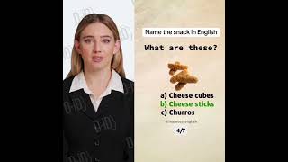 English test: Can you name all these snacks in English? #englishtest #englishtips #aprenderingles