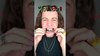 Spicy Black Food ASMR!? 🥵