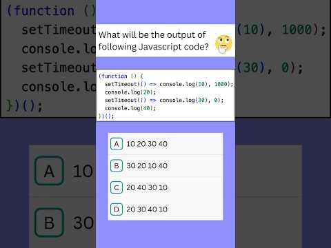 javascript mcq questions part 3 | javascript concepts #javascript #mcq #javascriptquiz