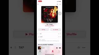 SLAM - Secret Number. RAP PART OF JINNY 🫶🏻 #secret_number #jinny #TAP #SLAM #RAP #Applemusic #Bugs