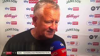 SHEFFIELD UNITED 1-2 SUNDERLAND/CHRIS WILDER CLOSE TO TEARS AS HE BLAME HIS PLAYER FOR NOT ….
