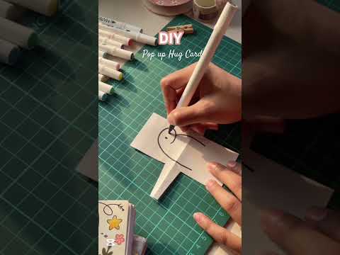 DIY Cute Hug Card Ideas ❤️#diy #craft #diygiftcard #foryou #trendingshorts #love