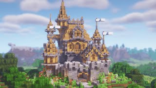 Minecraft | How to Build a Survival Starter Castle (Tutorial)