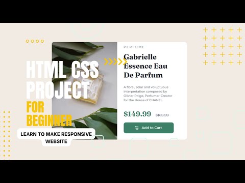 #HTML #css  project || how to make responsive website ||learn to make responsive website