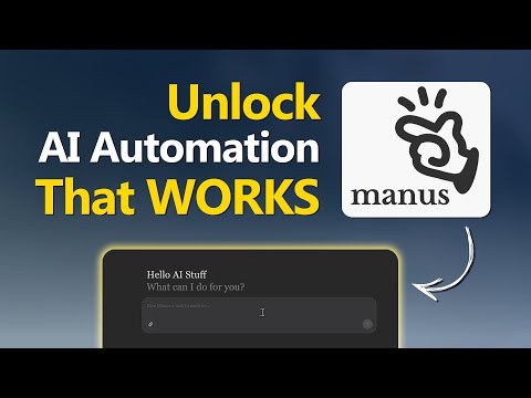 Manus AI: Jaw-Dropping Workflow Automation