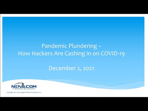 How hackers are using Covid 19 to breach companies
