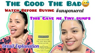 Honest review on Hyphen Resurfacing10%AHA BHA PHA Exfoliator|Detail Explanation#hyphen #surabhidhobi