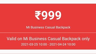 GetApps redeem mi business causal backpack