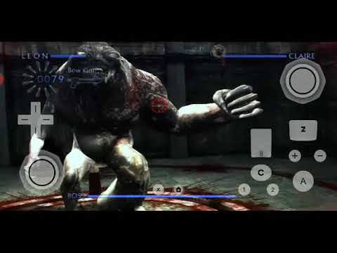 Resident evil the darkside chronicles 2nd boss but mute gameplay