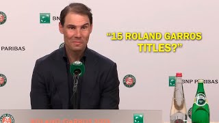 Nadal was Asked if his French Open Record will be Broken.... his Response is Priceless!