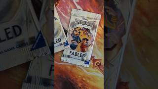 *NEW* Disney Lorcana Fabled pack rip #disneylorcana #disneyfans #packrip