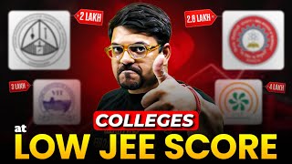 TOP Engineering Colleges At LOW JEE Score | JEE Mains 2026 | Harsh Sir