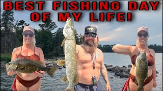 The Best Fishing Day Of My Life! Canada Trip 2025 Day 6.
