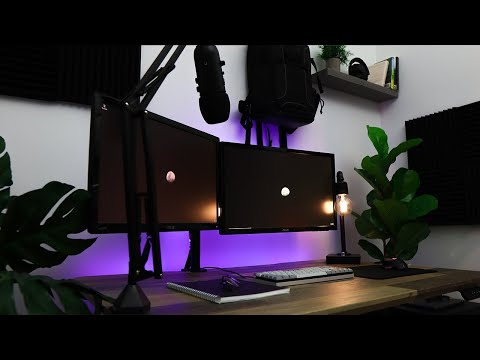 My 2021 Dream Desk Setup | Workspace Creation & Tour