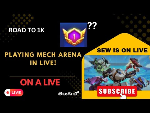 PLAYING MECH ARENA ON LIVE| #trending #mecharena #bgm