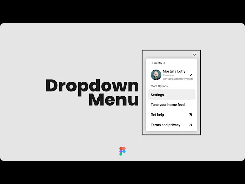 Drop down menu Prototype -- Pinterest Clone In Figma 06