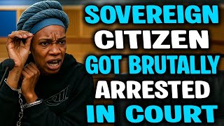 From Courtroom Chaos to Cell Block: Sovereign Citizen Karen Arrested on the Spot
