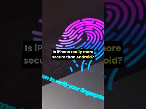 Is Your iPhone Really Safer Than Android?  The Surprising Security Comparison! #iphone #android