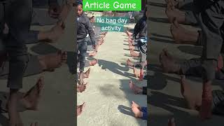 Article game class 6 to 8. #learning  #education #govtschool #learningmethods #activity