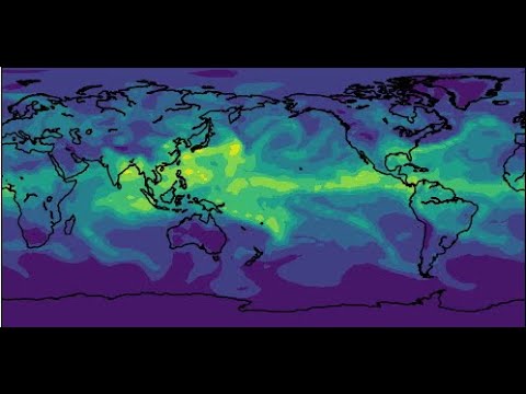 Python for atmospheric science tutorial part 6 (reading, plotting, animating netcdf data)