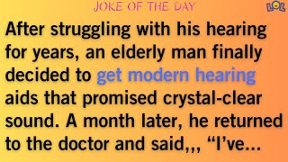 😂 Best Jokes | A Hearing Upgrade With Unexpected Benefits #jokes