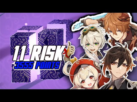 Violet Lightning Concerto I 11 Risk | No Bonus | Genshin Impact Hypostatic Symphony