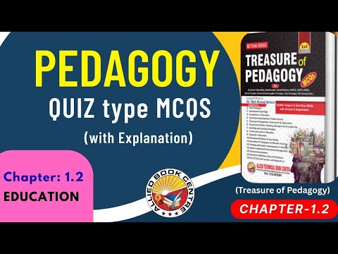 Important Pedagogy  Quiz type MCQs Chapter 1.2 EDUCATION |  Best #PEDAGOGY MCQS