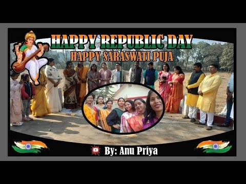 Republic Day 🇮🇳 // Saraswati Puja // 💃💃#2k23 #jharkhand