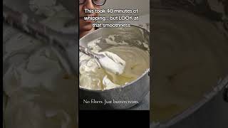 #ButtercreamGoals #SmoothLikeSilk #WhippedToPerfection #CakeTok #BakingMagic