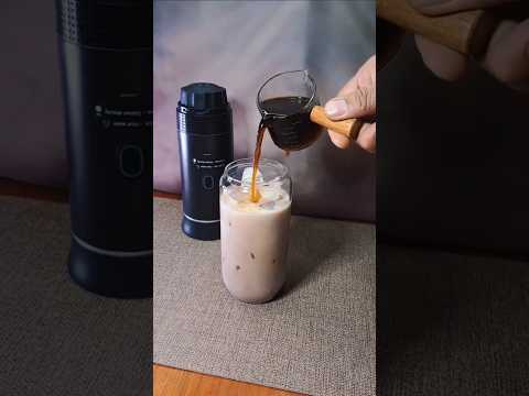 Iced Cacao Latte at Home ☕🍫 Your New Favorite Drink! #IcedLatte #CacaoCoffee #ColdBrewVibes