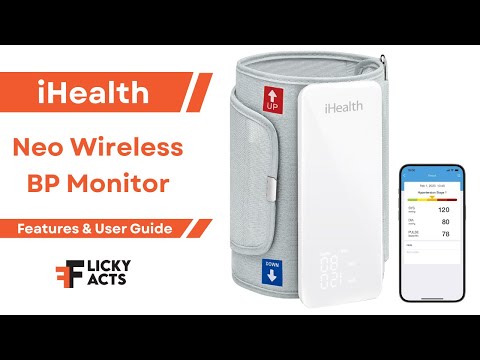 iHealth Neo Wireless Blood Pressure Monitor Features & User Guide | How to Setup and Use