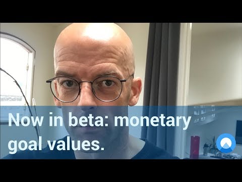 Invitation: join our closed beta for "goal value"