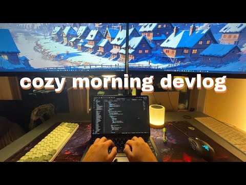 A Cozy Sunday Morning Coding Vlog | Day In the Life Building a SaaS